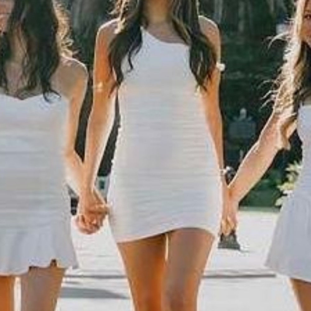 White dress